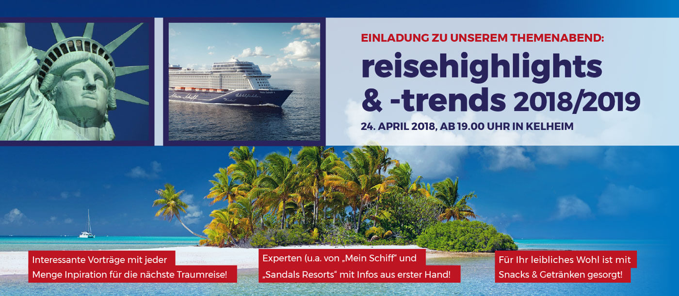 Kundenabend Tui Travelstar Reise Insel